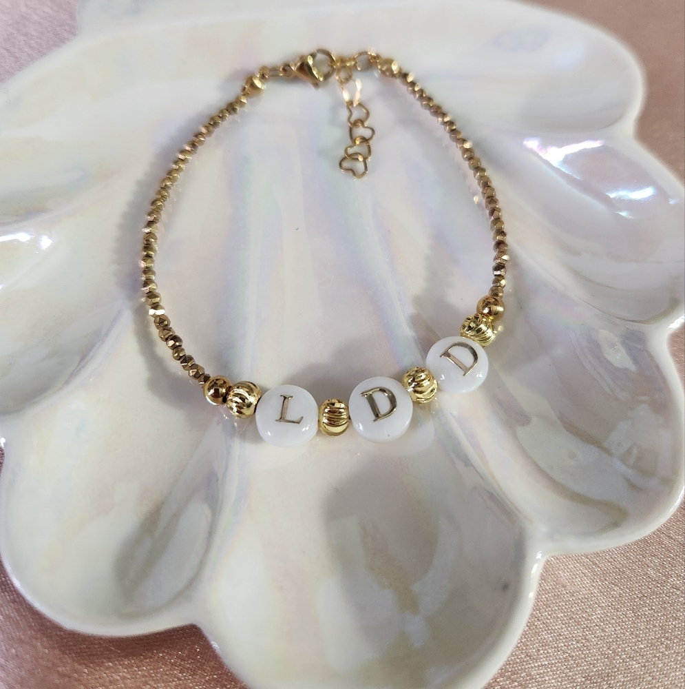 Custom Personalized Name Or Initial Bracelet - image 1